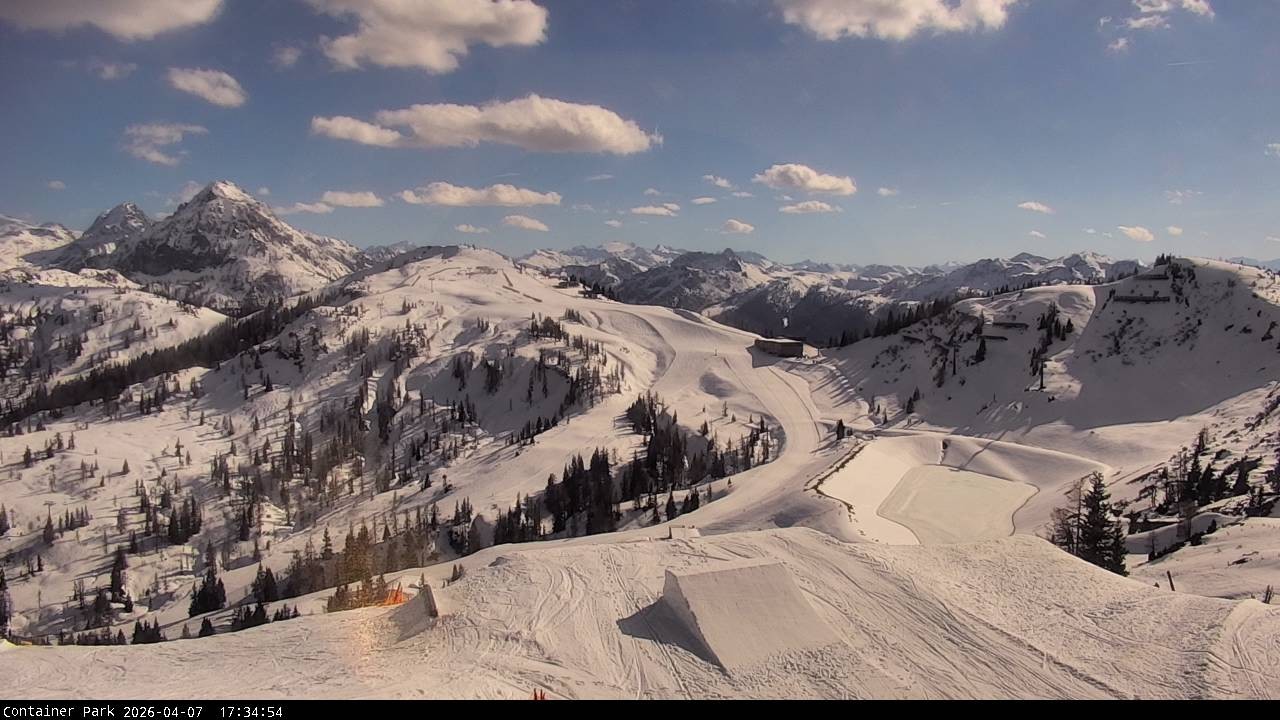 Archived image Webcam Flachauwinkl-Kleinarl