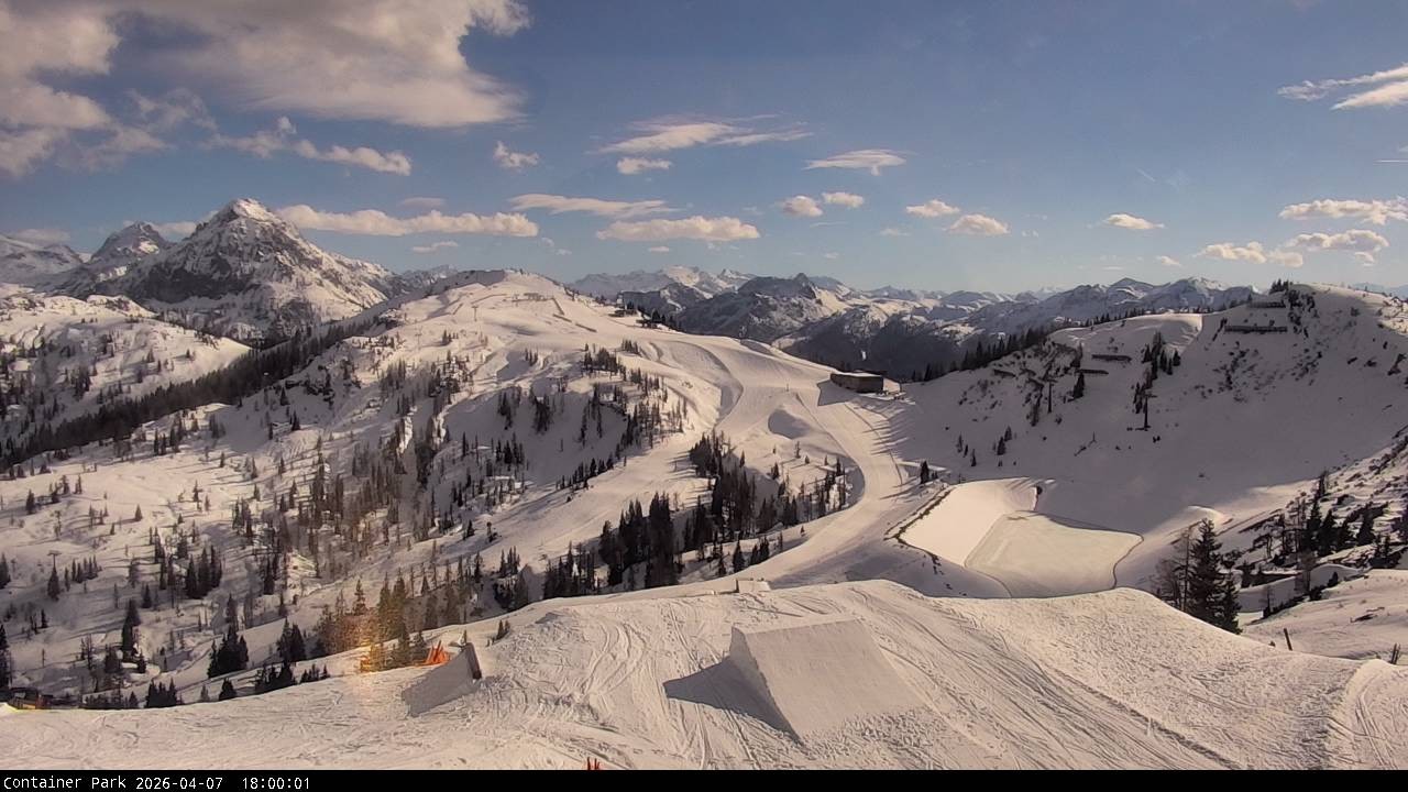 Archived image Webcam Flachauwinkl-Kleinarl