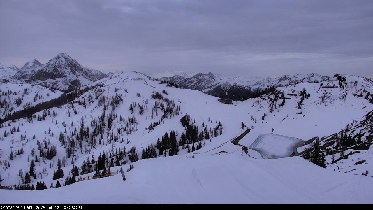 Archived image Webcam Flachauwinkl-Kleinarl