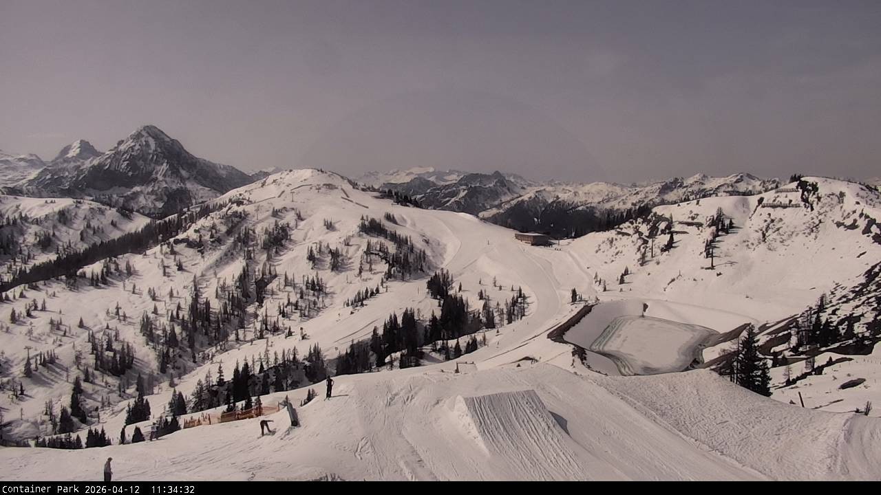 Archived image Webcam Flachauwinkl-Kleinarl