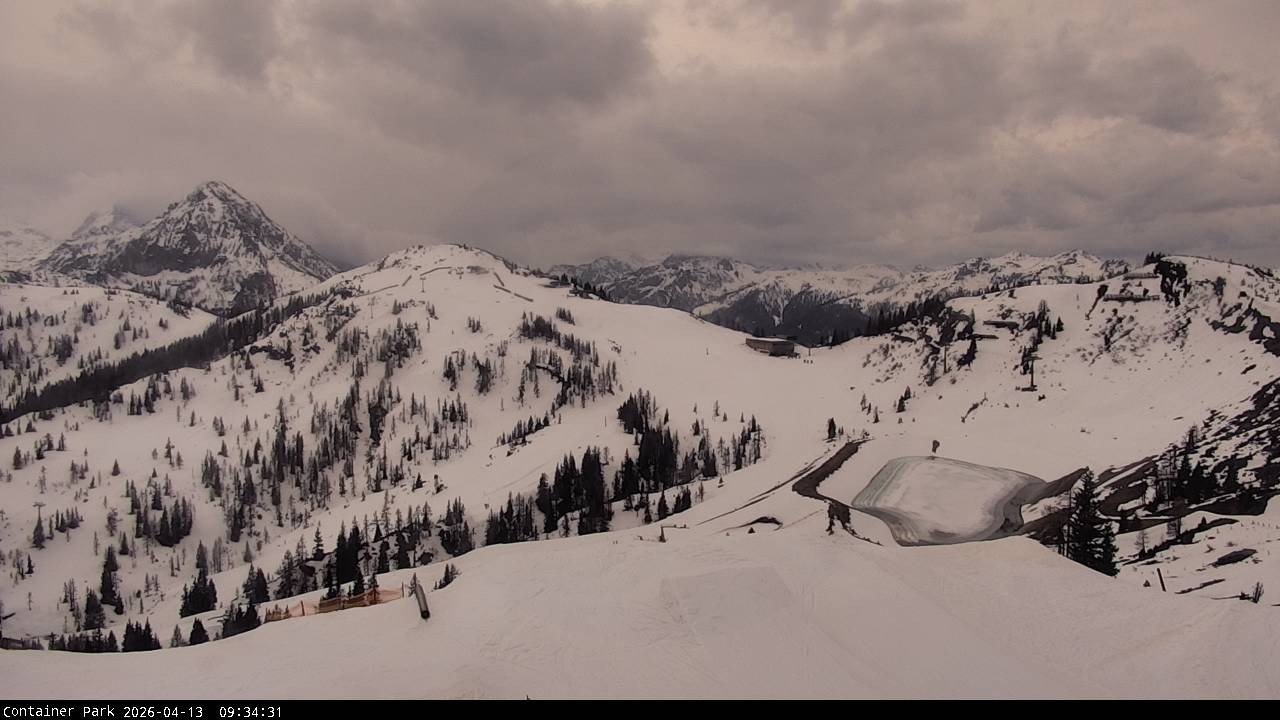 Archived image Webcam Flachauwinkl-Kleinarl