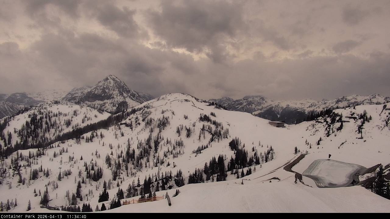 Archived image Webcam Flachauwinkl-Kleinarl