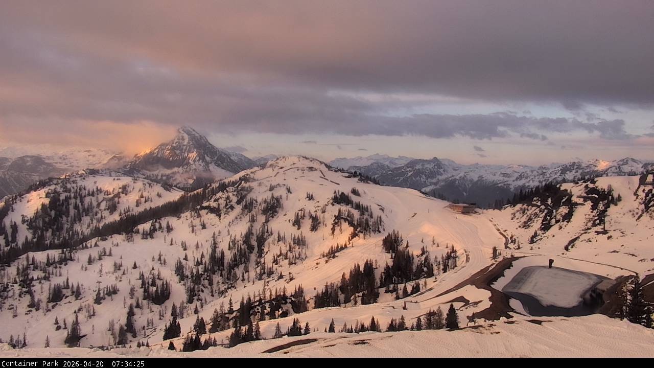 Archived image Webcam Flachauwinkl-Kleinarl