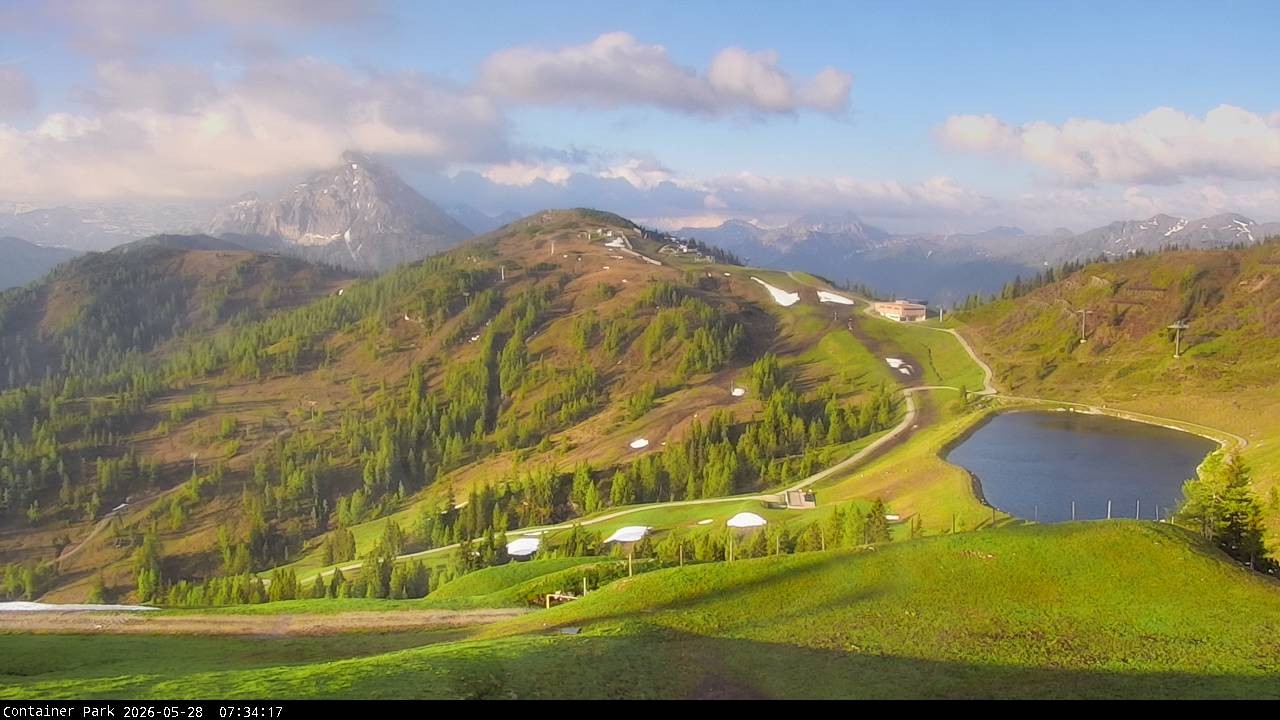 Archived image Webcam Flachauwinkl-Kleinarl