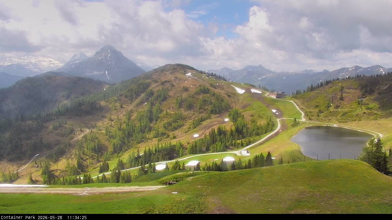 Archiv Foto Webcam Flachauwinkl-Kleinarl, Salzburger Land