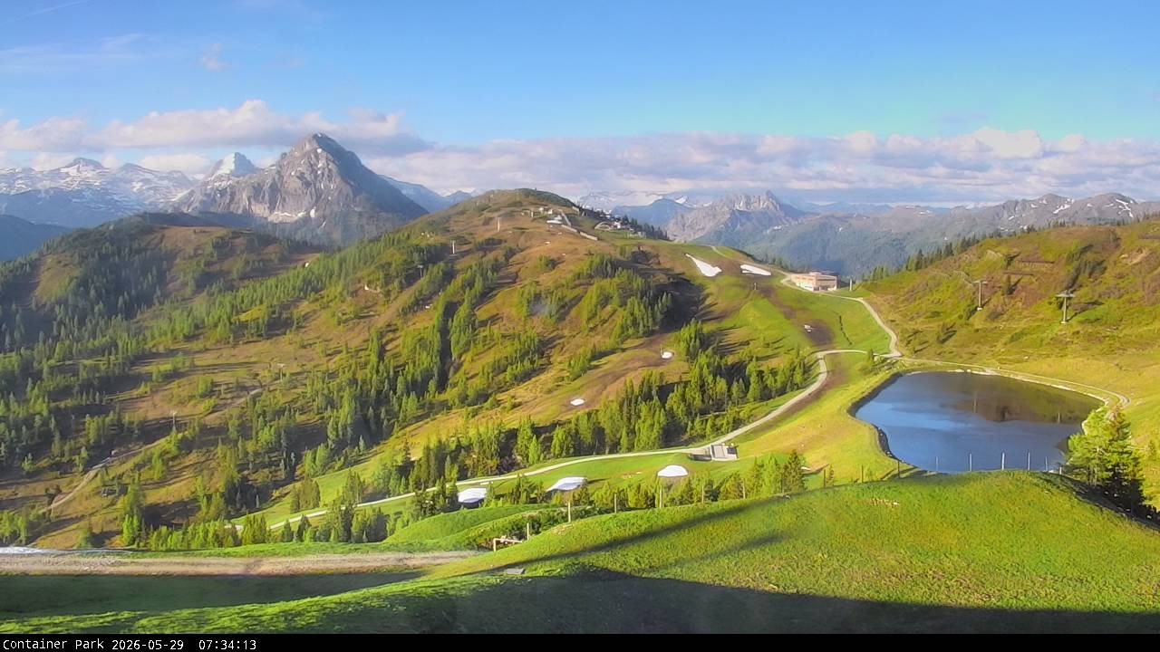 Archived image Webcam Flachauwinkl-Kleinarl