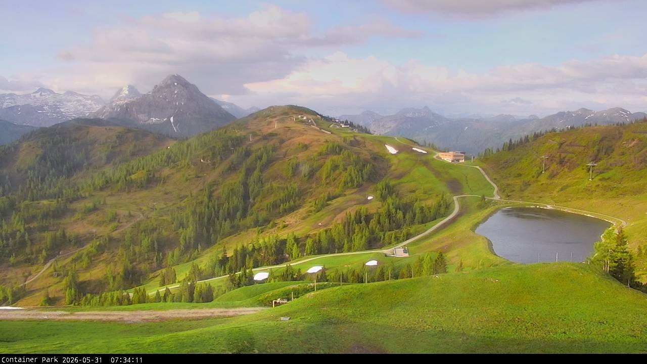 Archiv Foto Webcam Flachauwinkl-Kleinarl, Salzburger Land