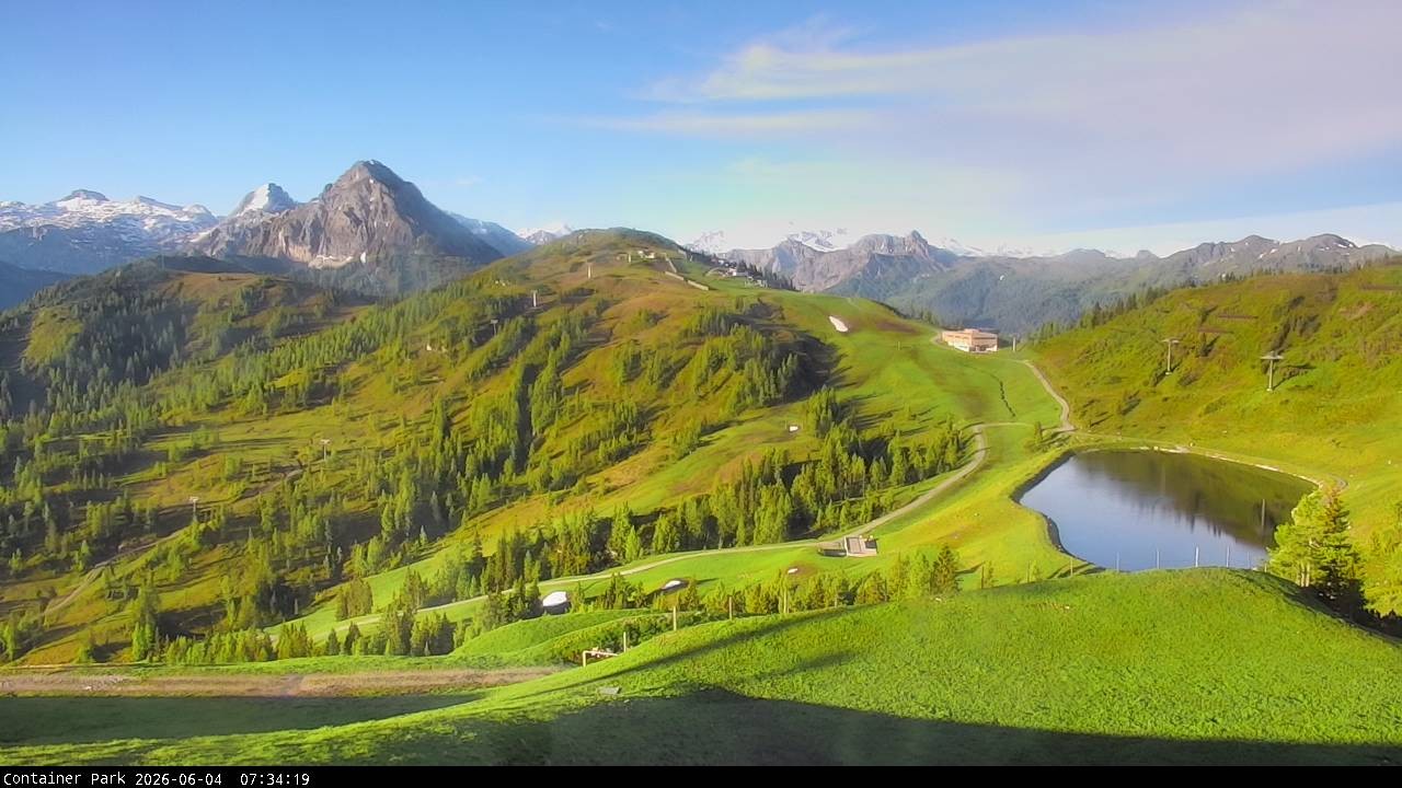 Archived image Webcam Flachauwinkl-Kleinarl