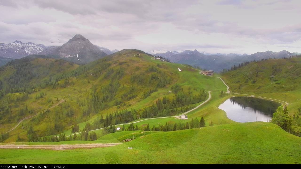 Archived image Webcam Flachauwinkl-Kleinarl