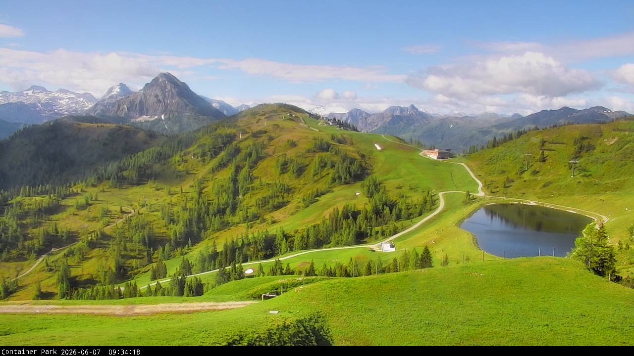 Archived image Webcam Flachauwinkl-Kleinarl