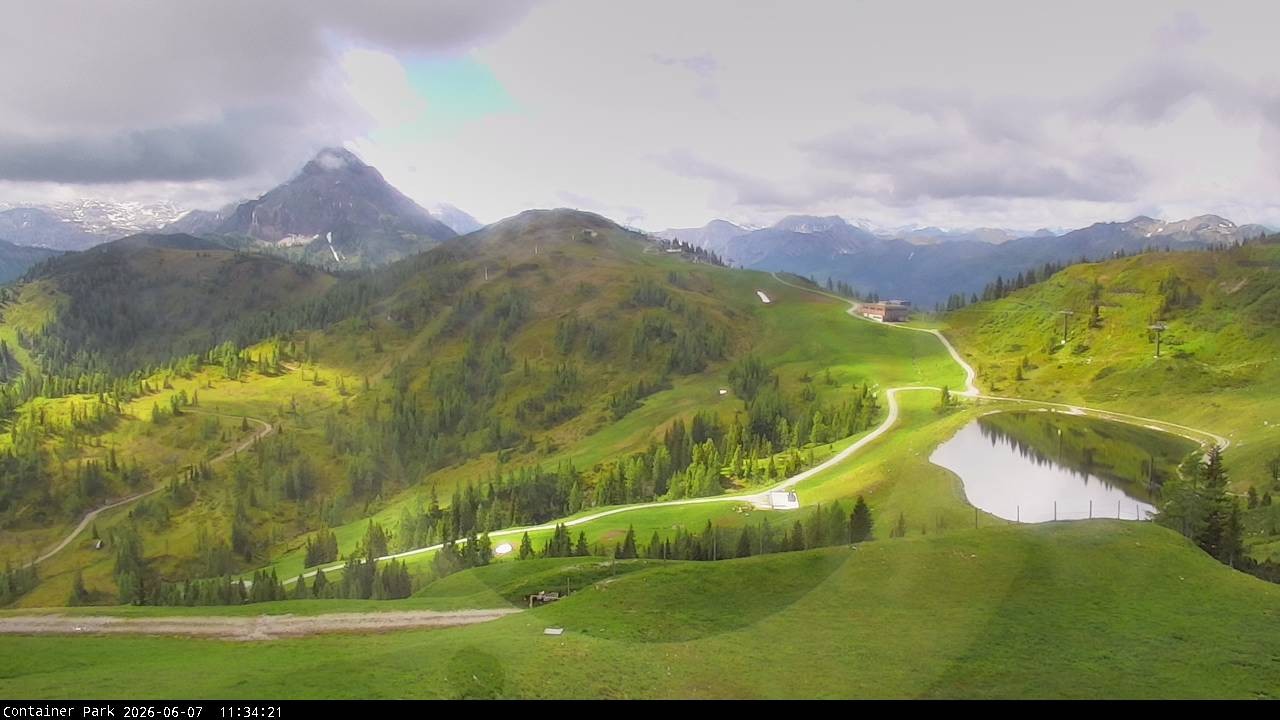 Archived image Webcam Flachauwinkl-Kleinarl