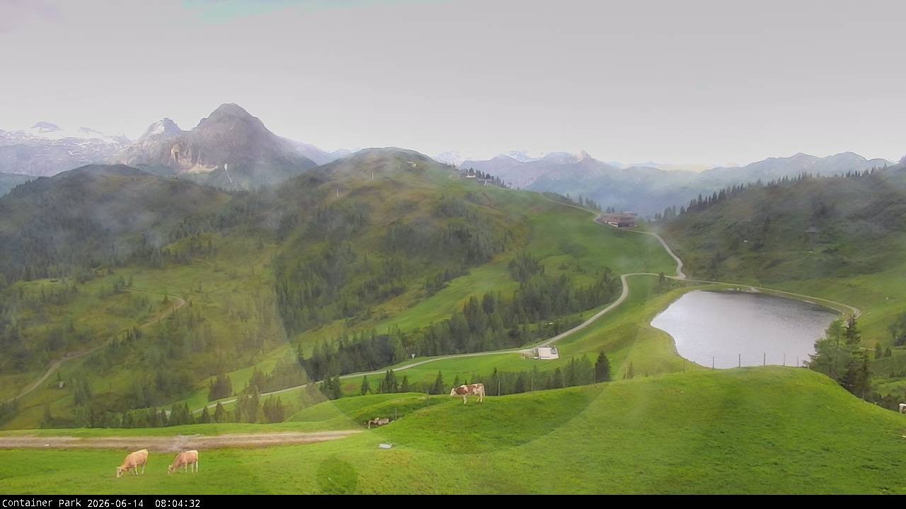 Archived image Webcam Flachauwinkl-Kleinarl