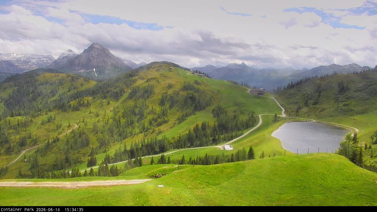 Archived image Webcam Flachauwinkl-Kleinarl