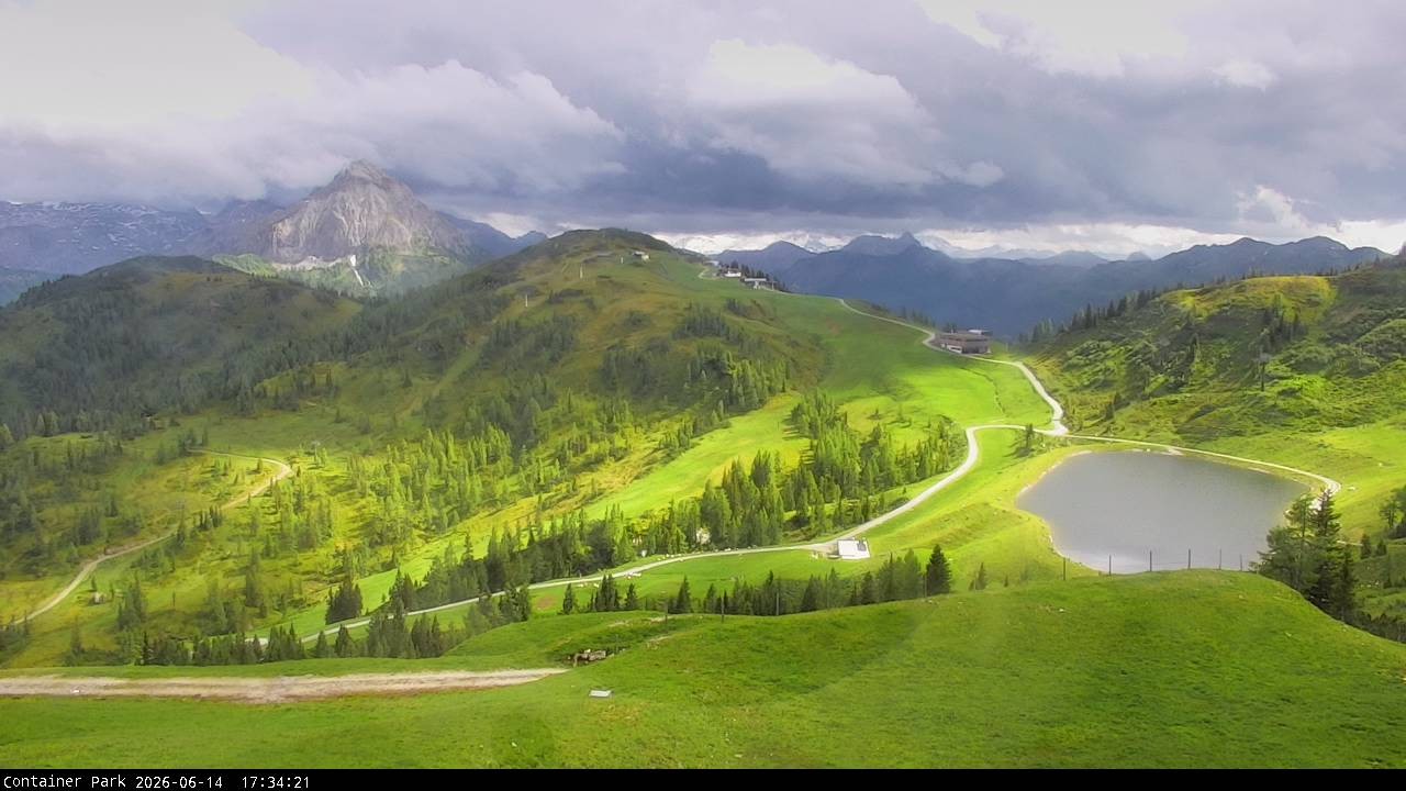 Archived image Webcam Flachauwinkl-Kleinarl