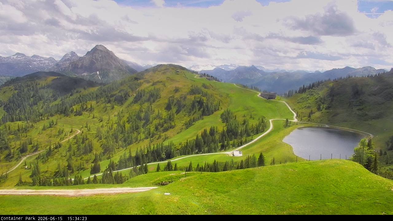 Archived image Webcam Flachauwinkl-Kleinarl