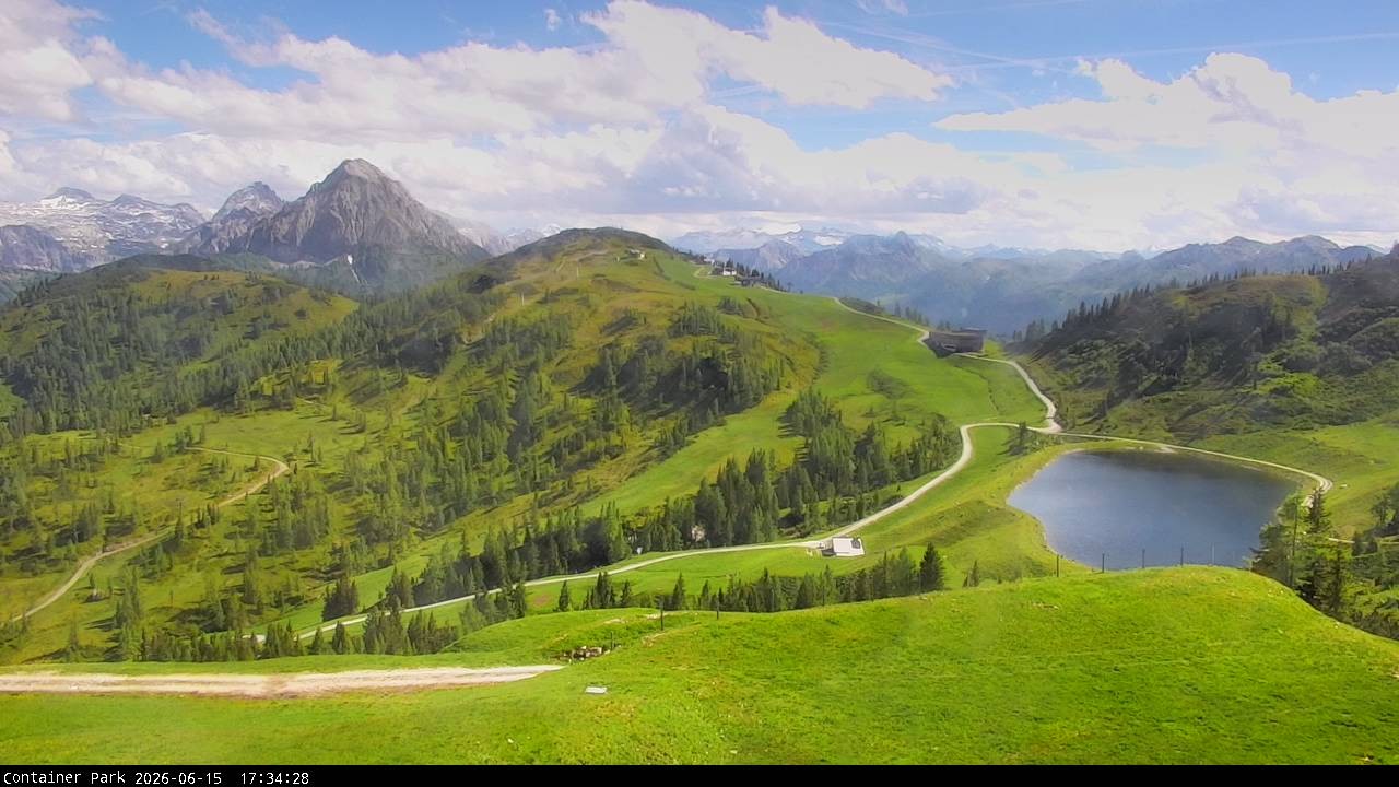 Archived image Webcam Flachauwinkl-Kleinarl