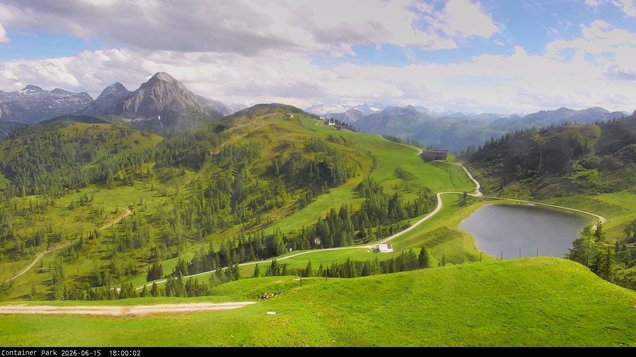 Archived image Webcam Flachauwinkl-Kleinarl