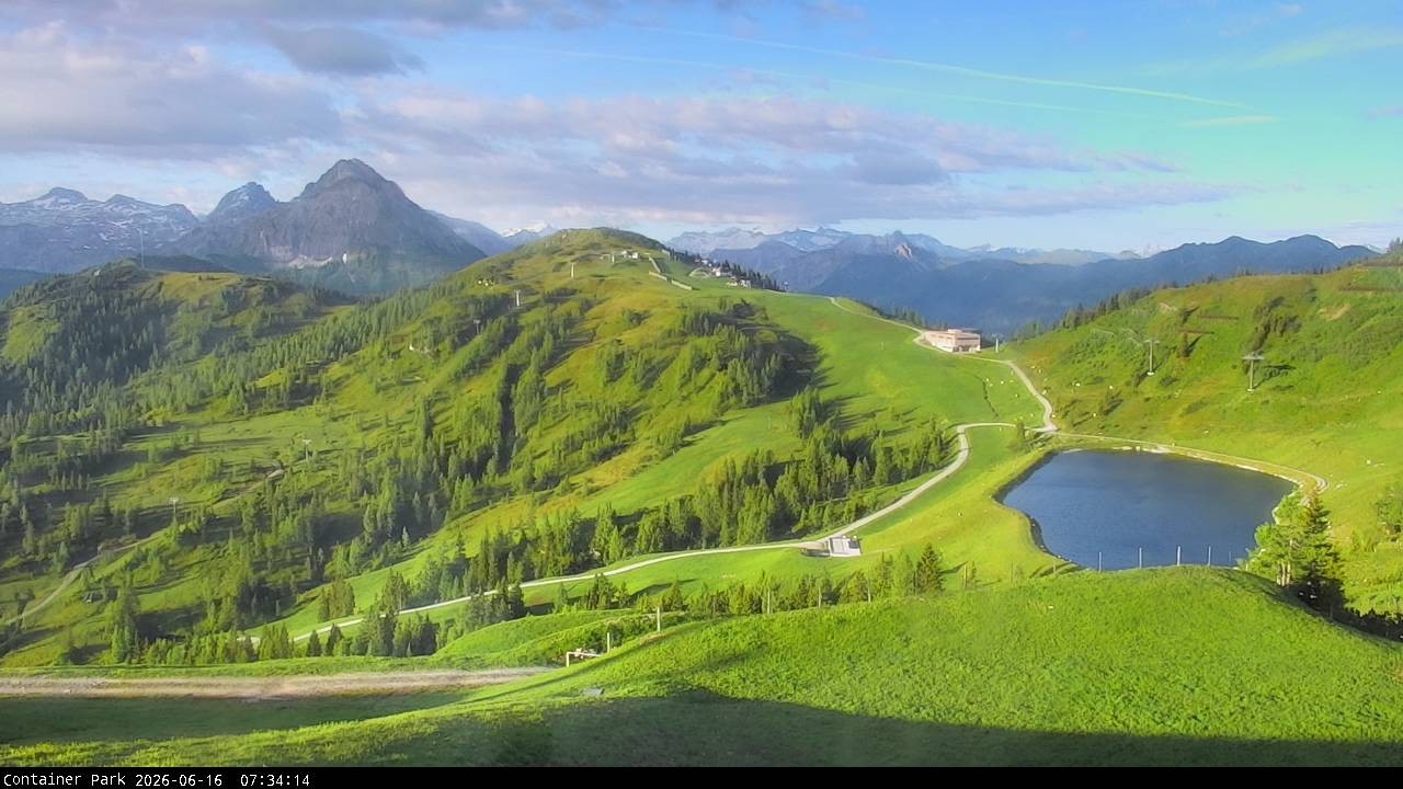 Archived image Webcam Flachauwinkl-Kleinarl