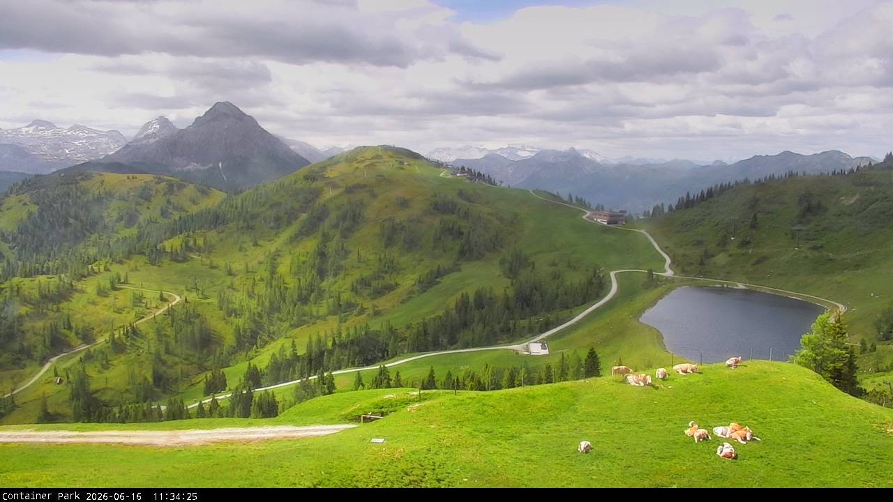 Archiv Foto Webcam Flachauwinkl-Kleinarl, Salzburger Land