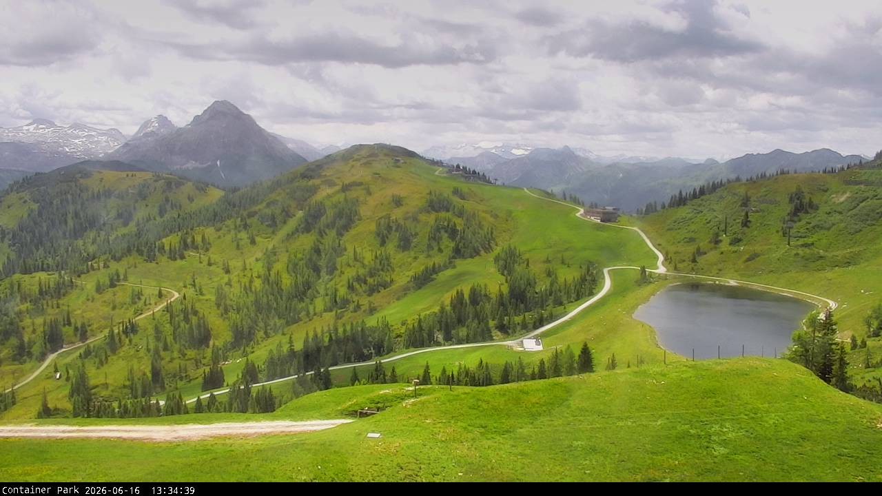 Archiv Foto Webcam Flachauwinkl-Kleinarl, Salzburger Land