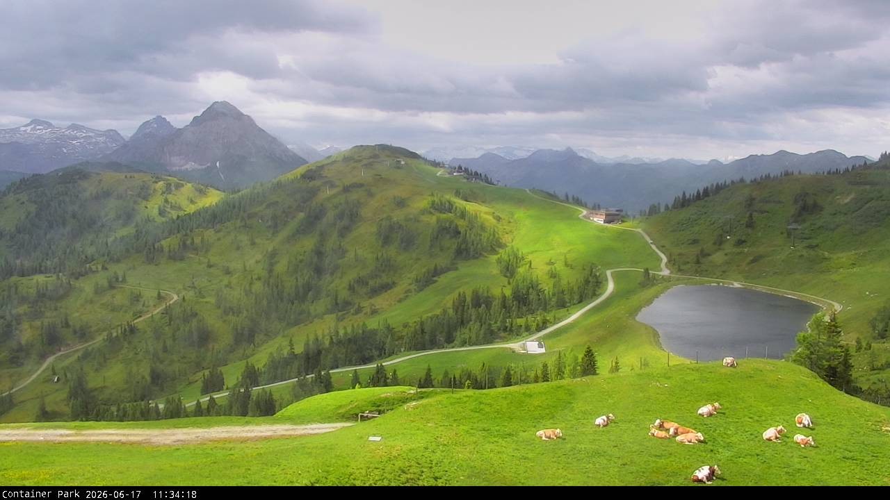 Archiv Foto Webcam Flachauwinkl-Kleinarl, Salzburger Land