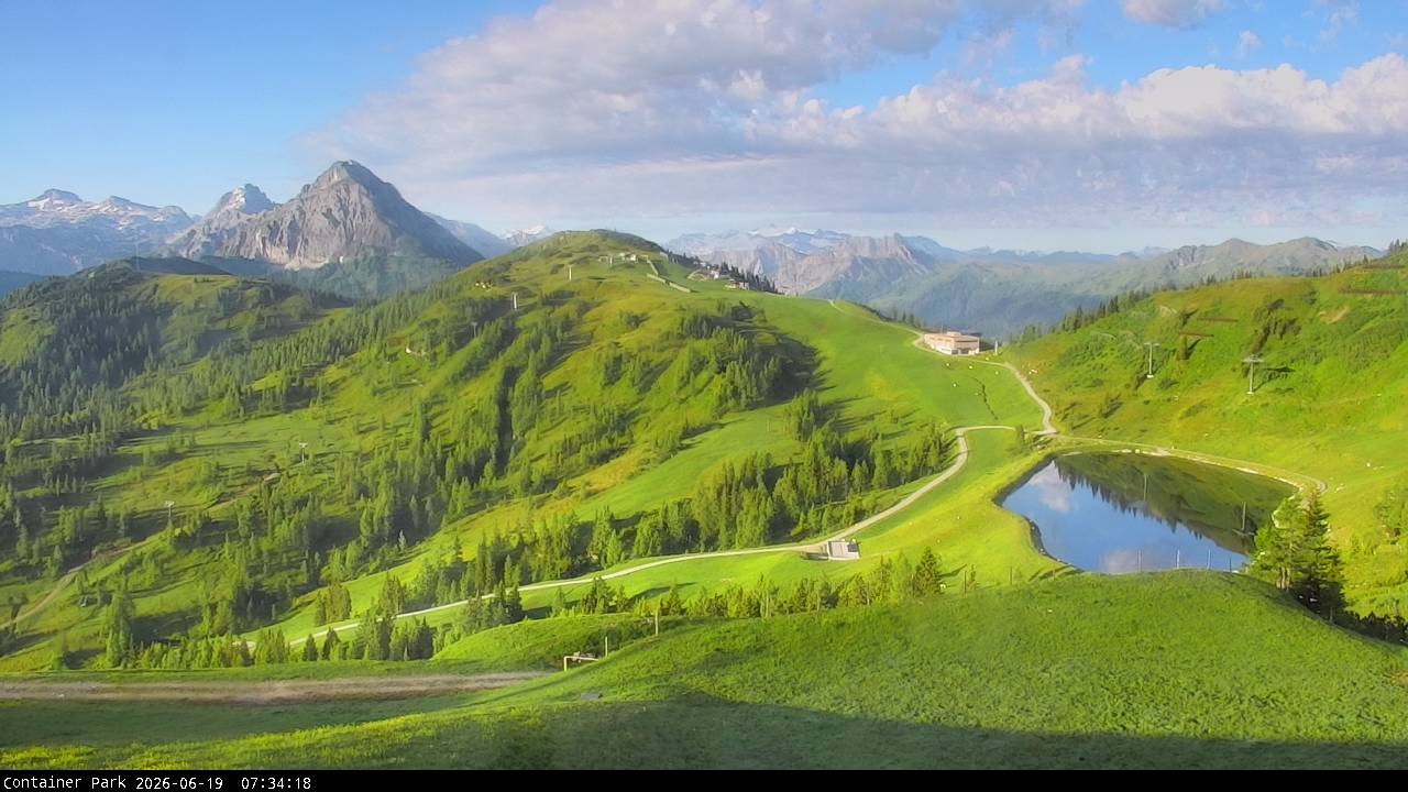 Archiv Foto Webcam Flachauwinkl-Kleinarl, Salzburger Land