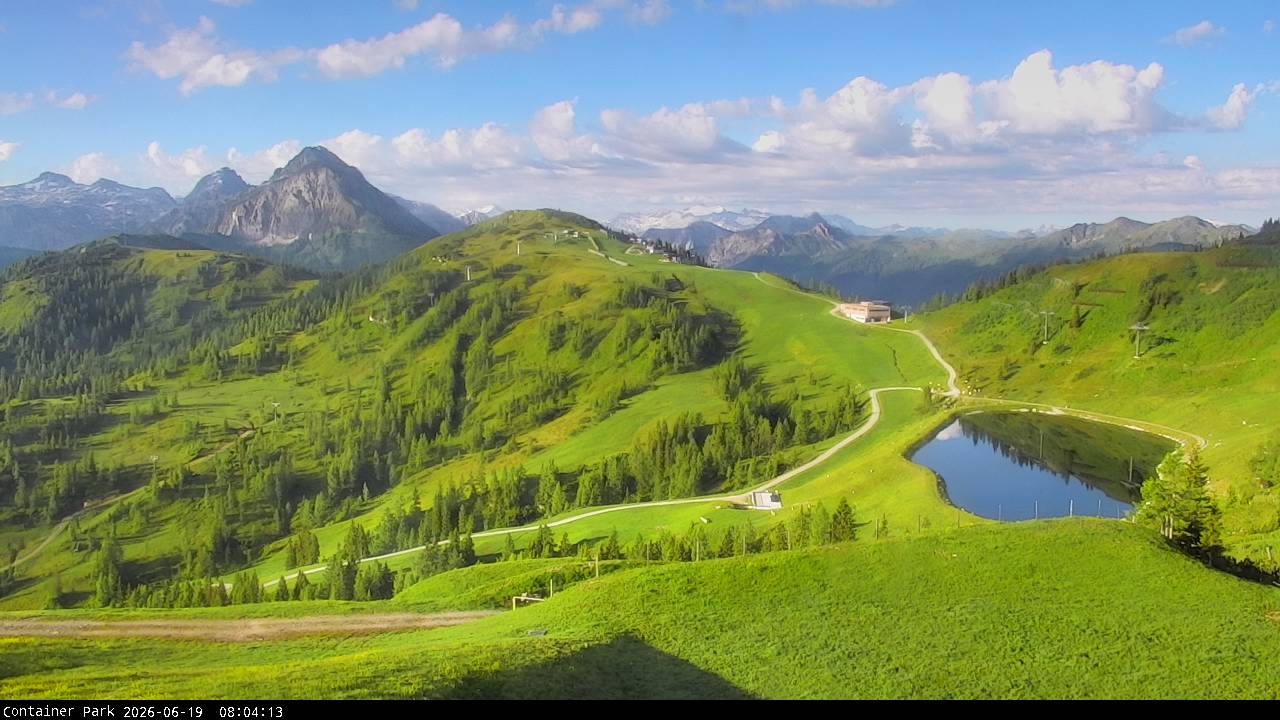 Archiv Foto Webcam Flachauwinkl-Kleinarl, Salzburger Land