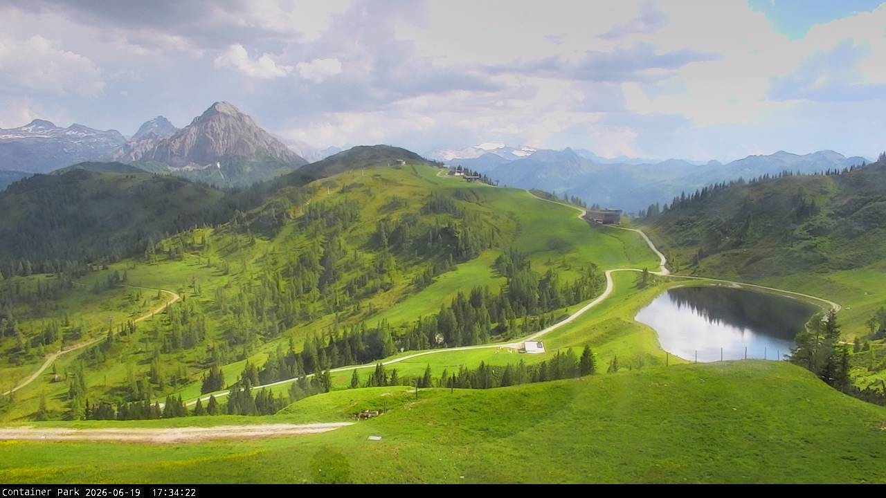 Archived image Webcam Flachauwinkl-Kleinarl