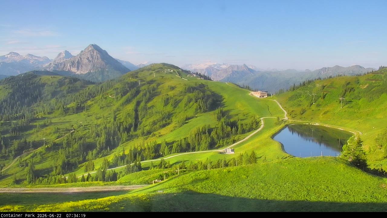 Archiv Foto Webcam Flachauwinkl-Kleinarl, Salzburger Land