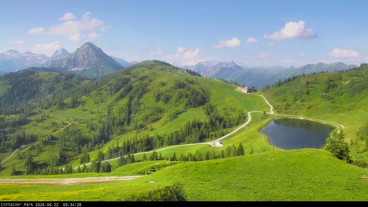 Archiv Foto Webcam Flachauwinkl-Kleinarl, Salzburger Land