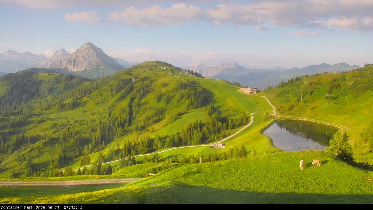 Archived image Webcam Flachauwinkl-Kleinarl