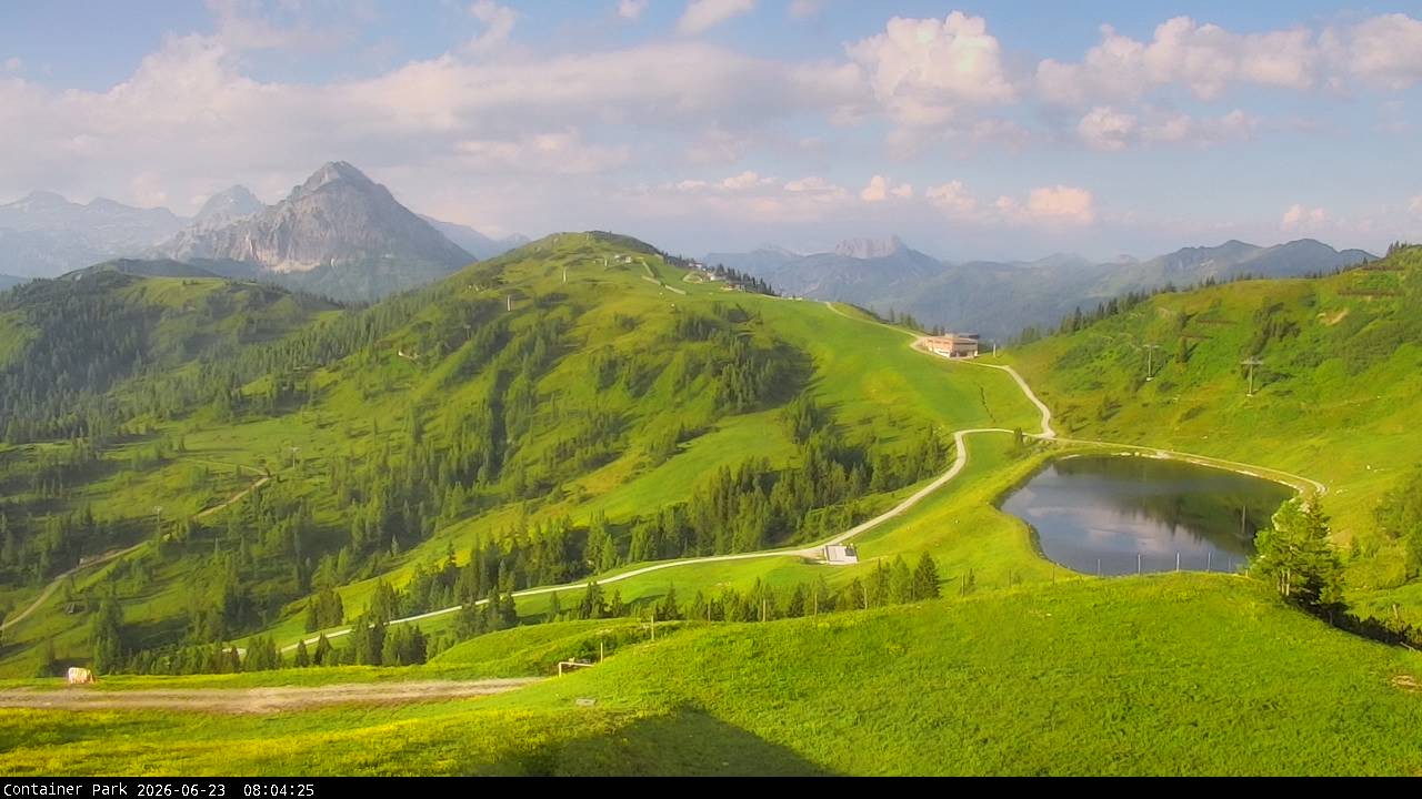 Archived image Webcam Flachauwinkl-Kleinarl