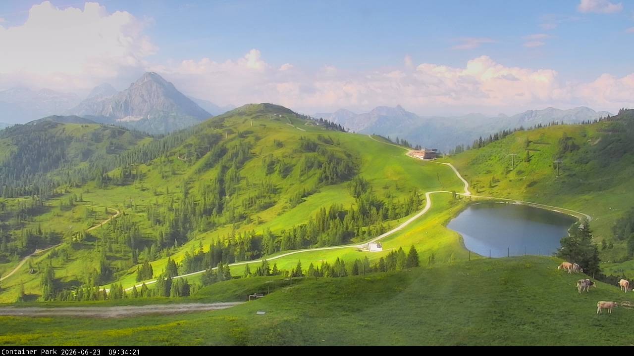 Archived image Webcam Flachauwinkl-Kleinarl