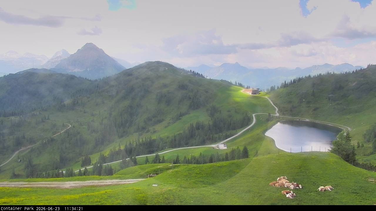 Archived image Webcam Flachauwinkl-Kleinarl