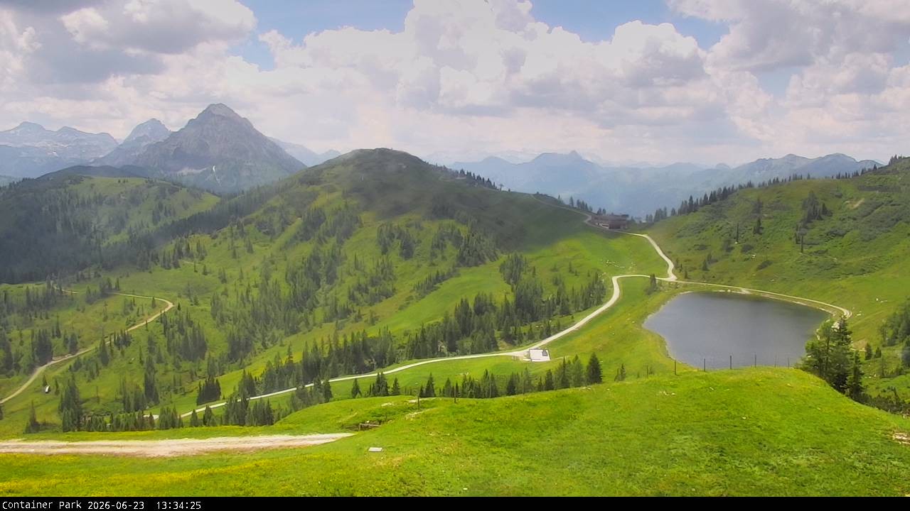 Archived image Webcam Flachauwinkl-Kleinarl