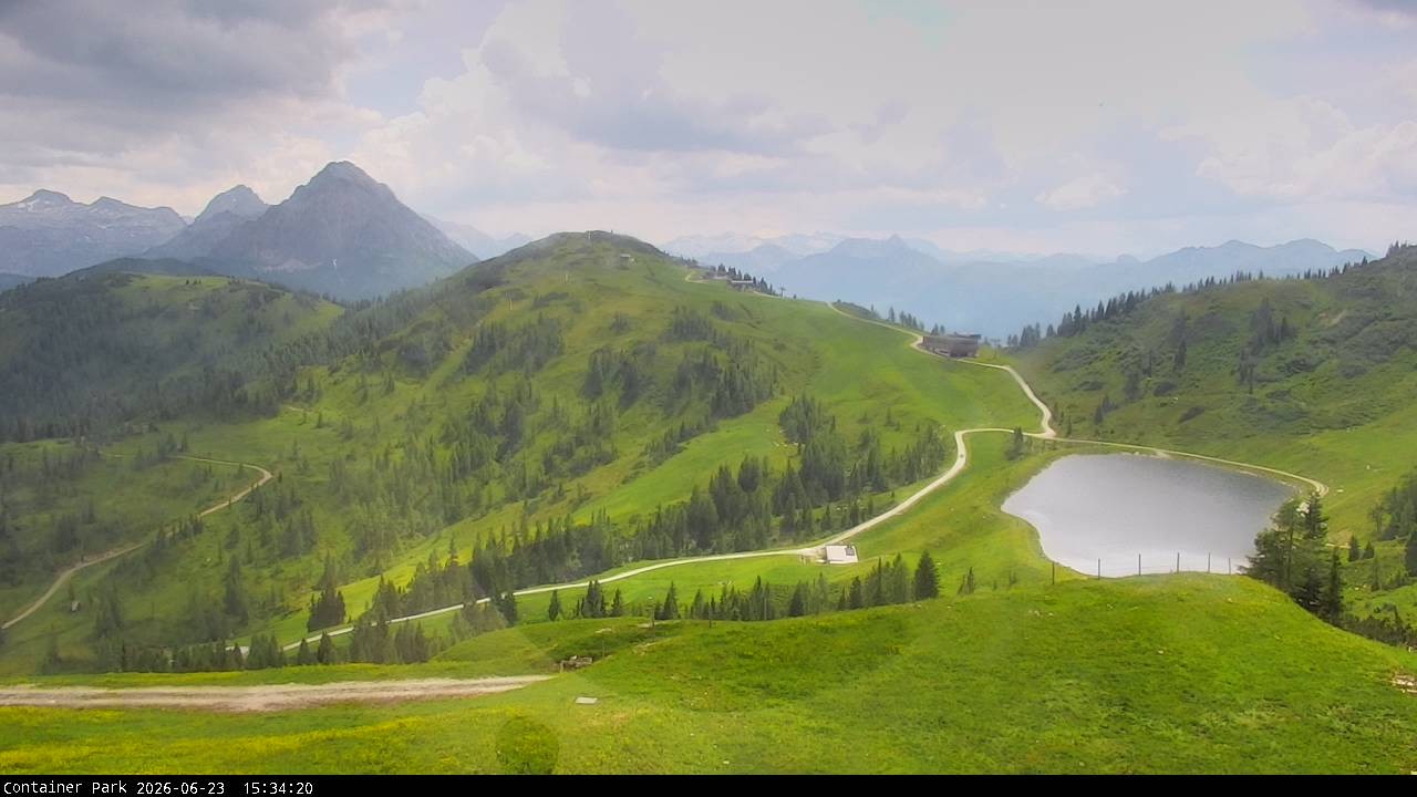 Archived image Webcam Flachauwinkl-Kleinarl