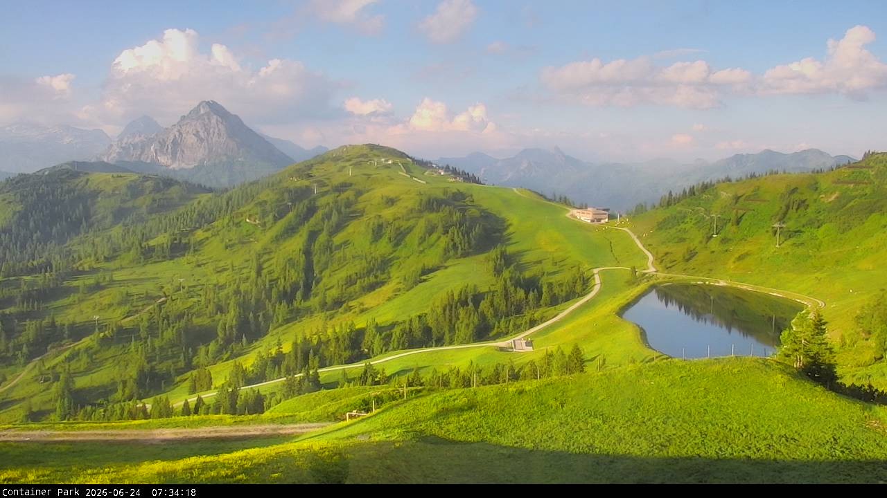 Archived image Webcam Flachauwinkl-Kleinarl