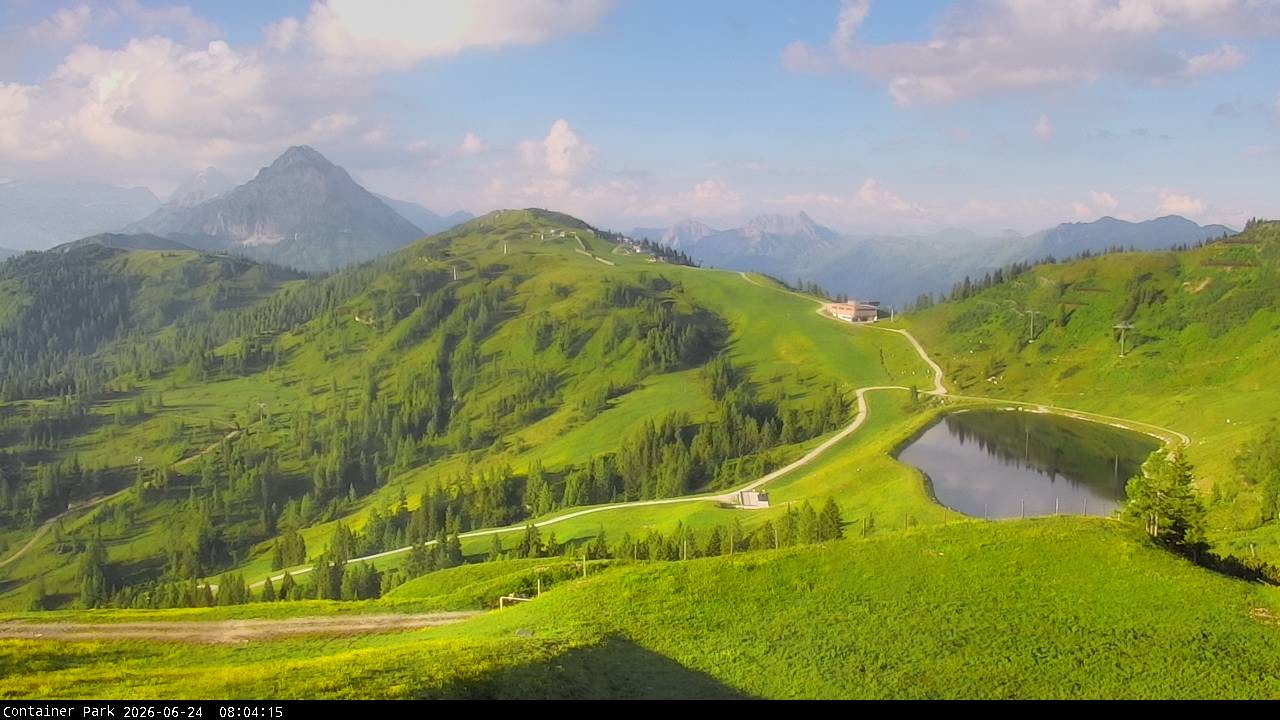 Archived image Webcam Flachauwinkl-Kleinarl