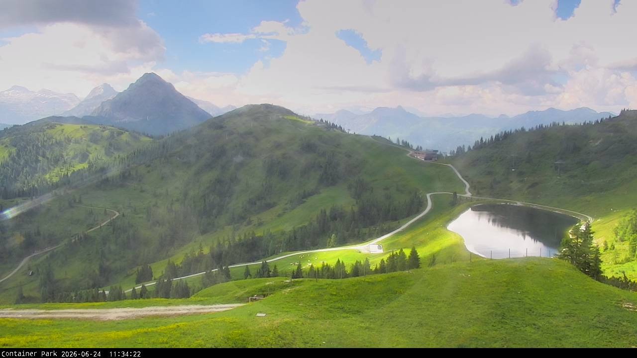 Archived image Webcam Flachauwinkl-Kleinarl