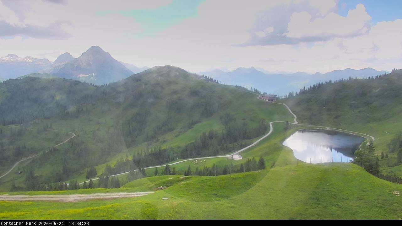 Archived image Webcam Flachauwinkl-Kleinarl