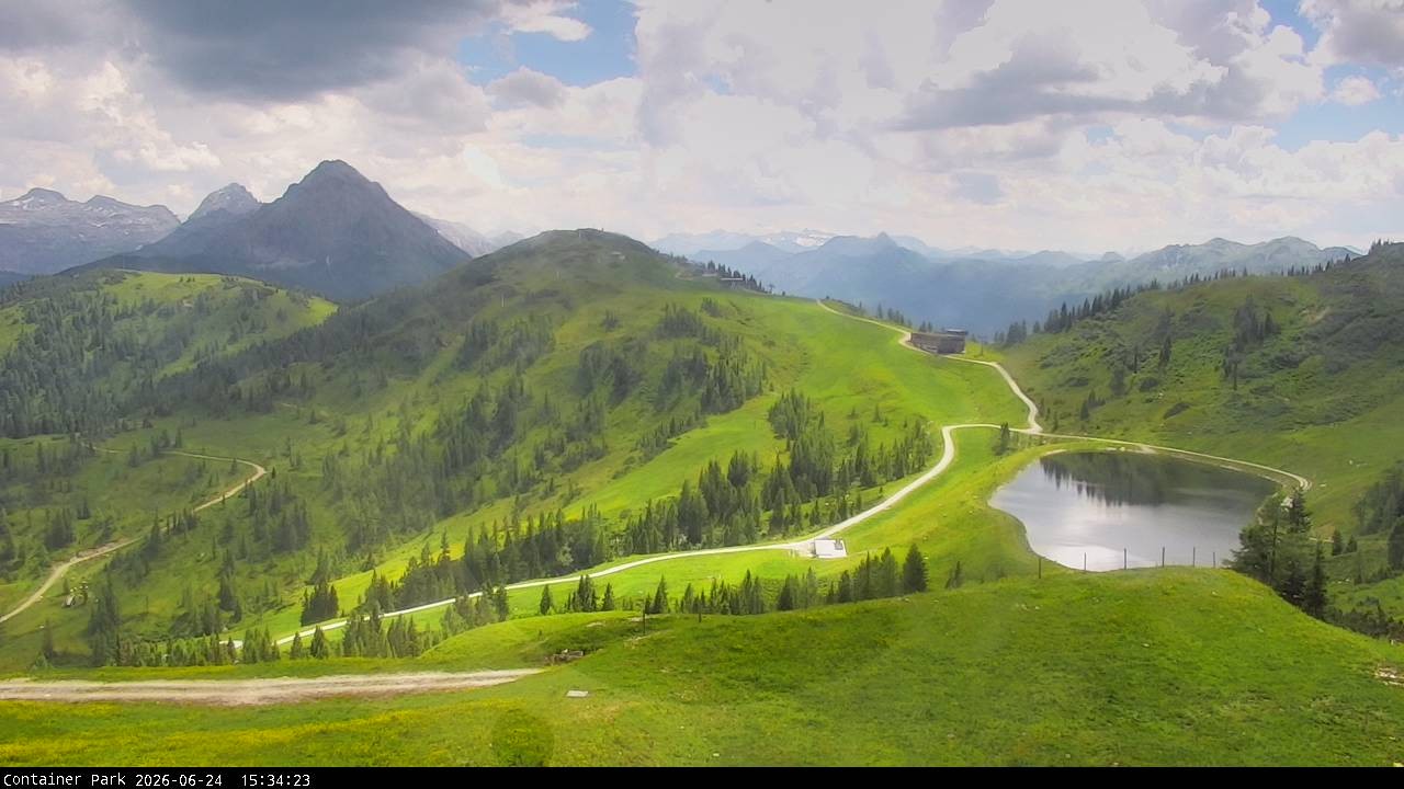 Archived image Webcam Flachauwinkl-Kleinarl