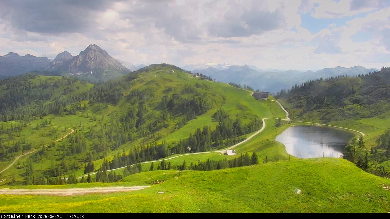 Archived image Webcam Flachauwinkl-Kleinarl
