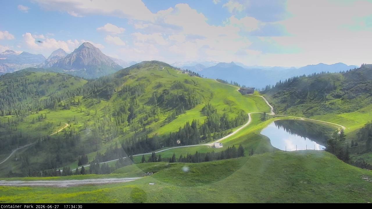 Archiv Foto Webcam Flachauwinkl-Kleinarl, Salzburger Land