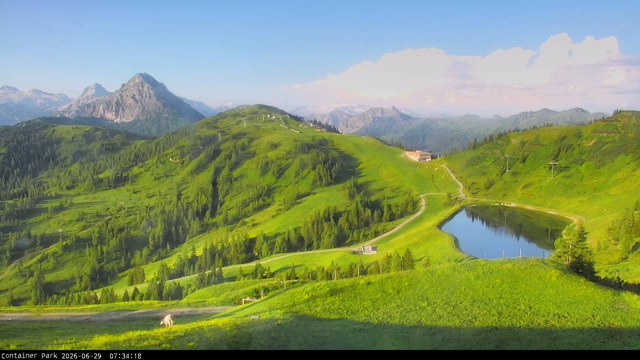 Archived image Webcam Flachauwinkl-Kleinarl