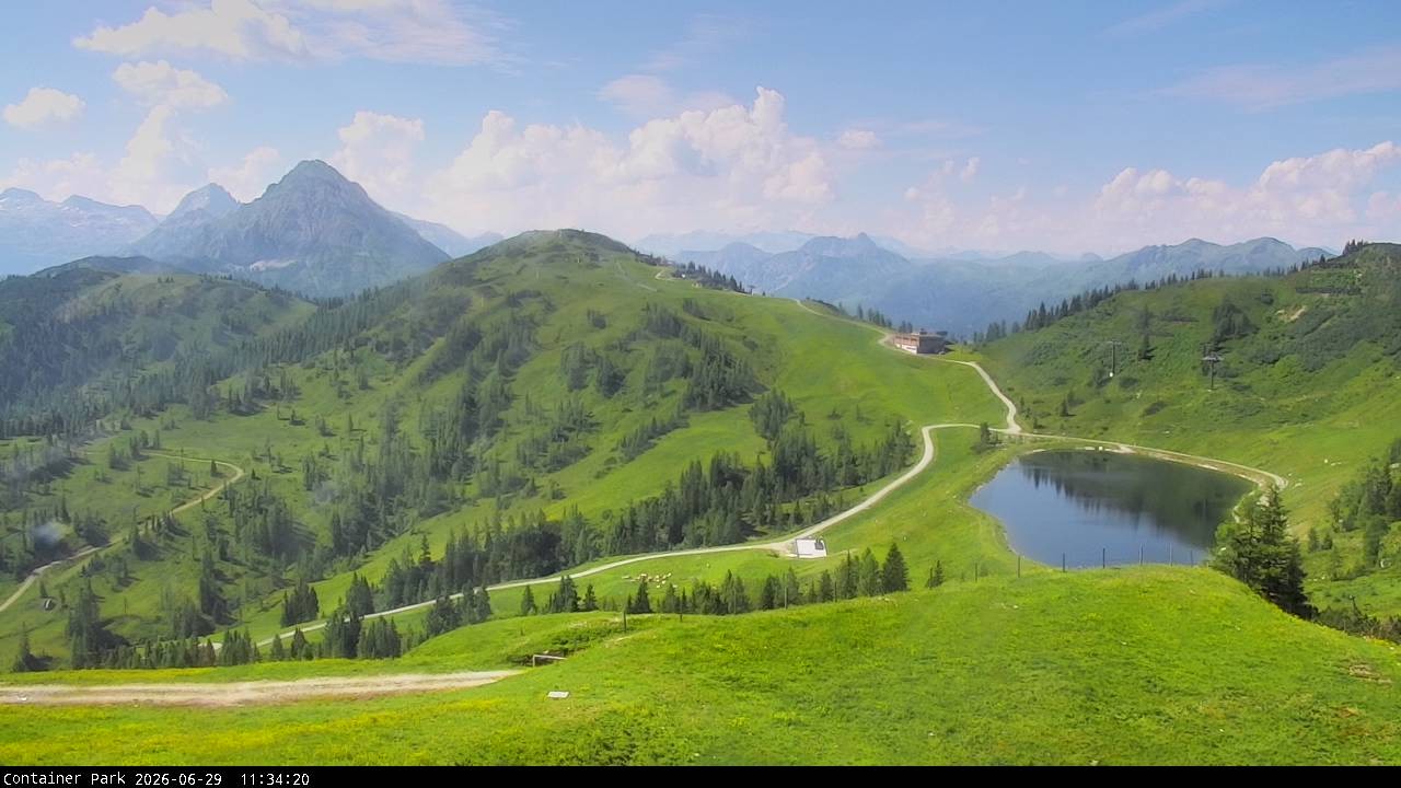 Archived image Webcam Flachauwinkl-Kleinarl
