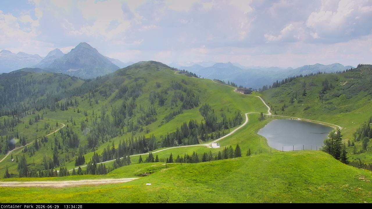 Archived image Webcam Flachauwinkl-Kleinarl
