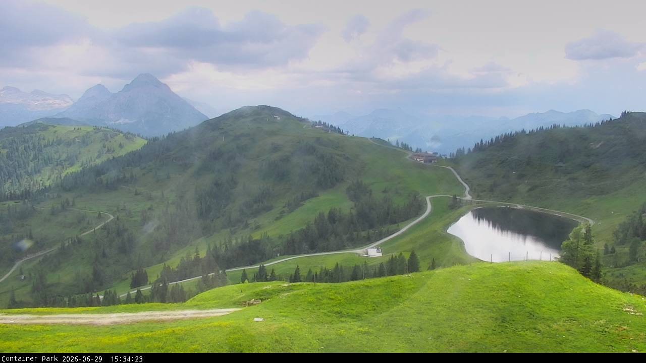 Archived image Webcam Flachauwinkl-Kleinarl