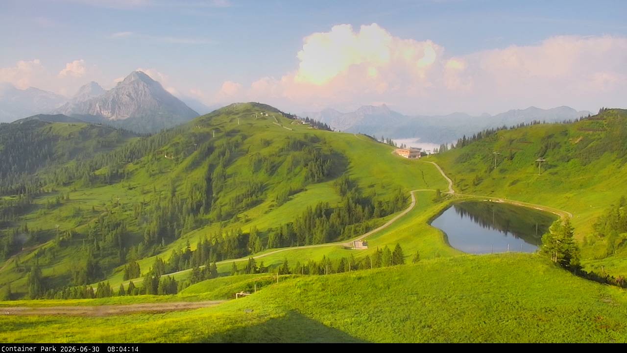 Archived image Webcam Flachauwinkl-Kleinarl
