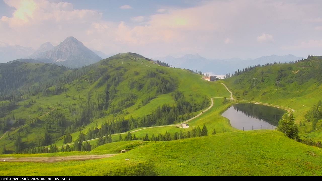 Archived image Webcam Flachauwinkl-Kleinarl