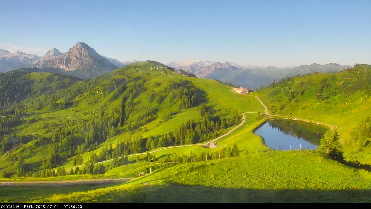 Archiv Foto Webcam Flachauwinkl-Kleinarl, Salzburger Land